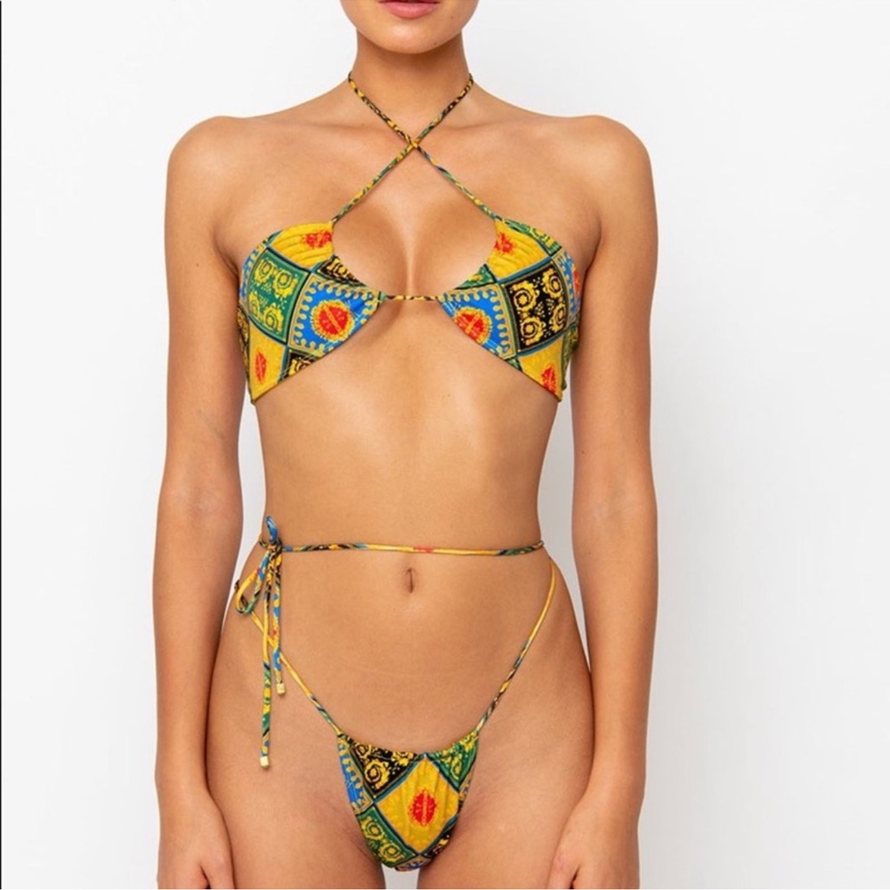 Patterned Bikini Set - Picture 2 of 14